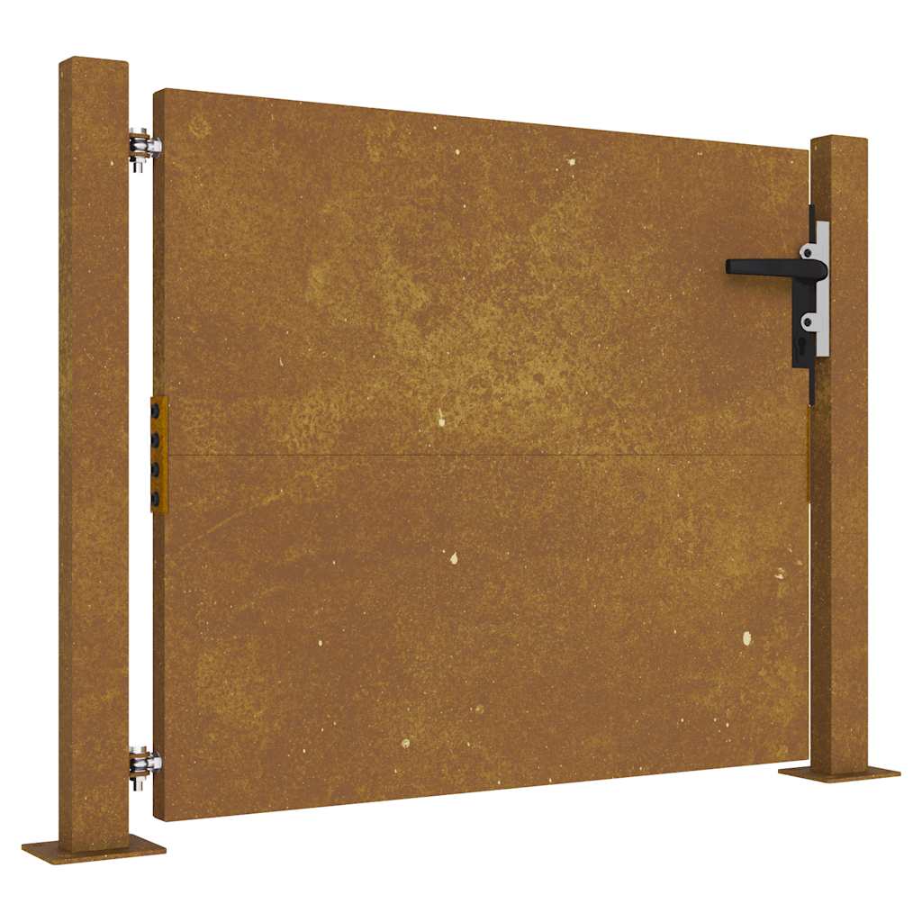 Garden Gate 105x105 cm Corten Steel