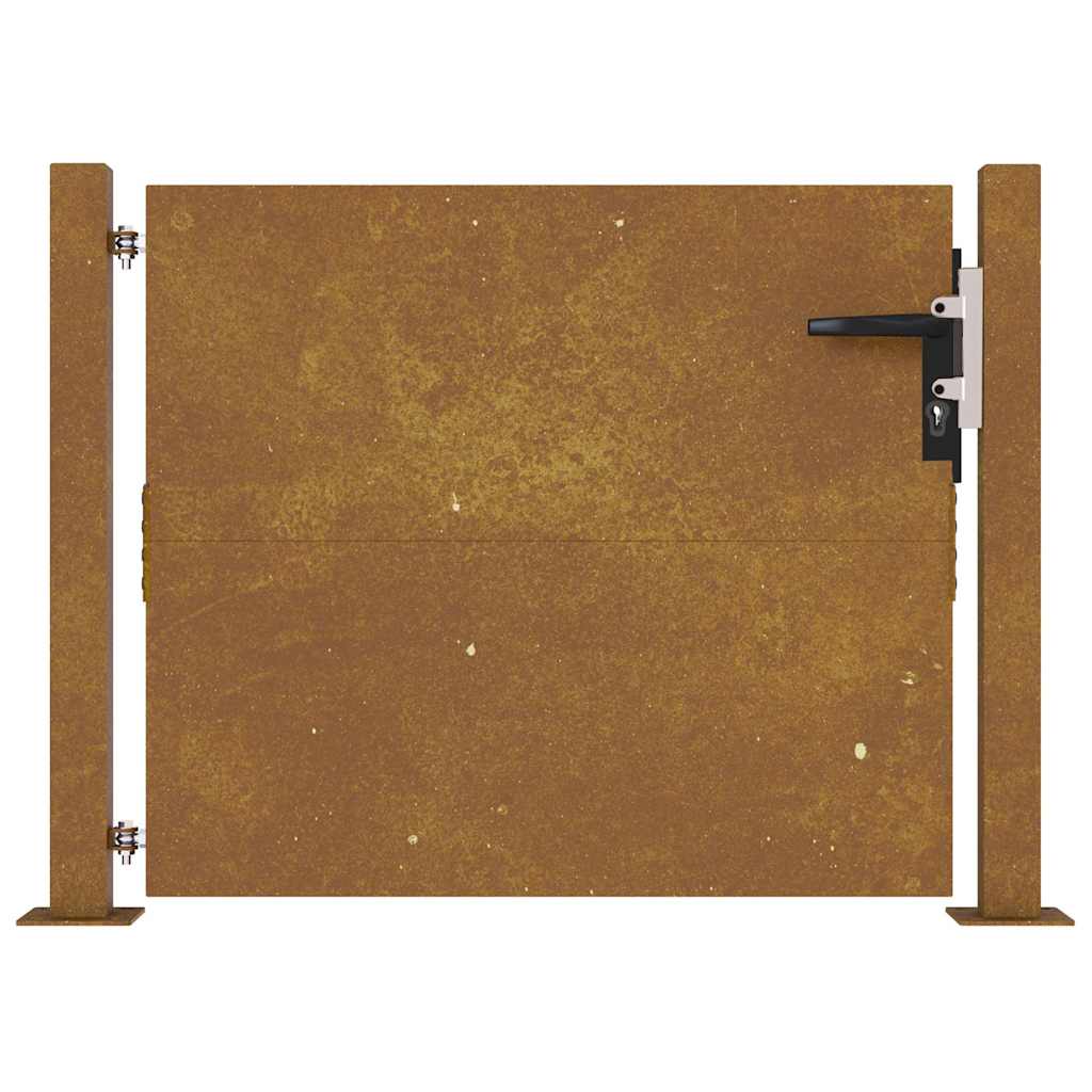 Garden Gate 105x105 cm Corten Steel