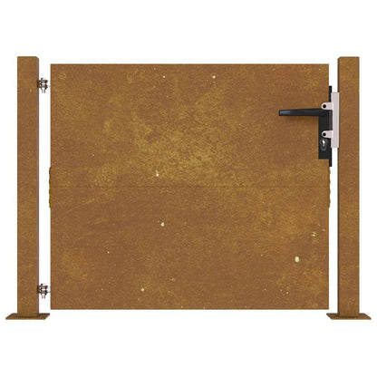 Garden Gate 105x105 cm Corten Steel