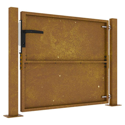 Garden Gate 105x105 cm Corten Steel