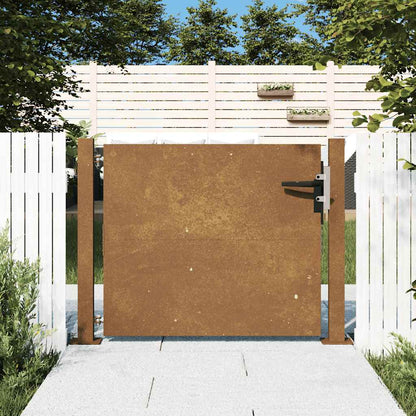Garden Gate 105x105 cm Corten Steel