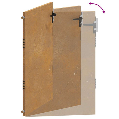 Garden Gate 105x155 cm Corten Steel