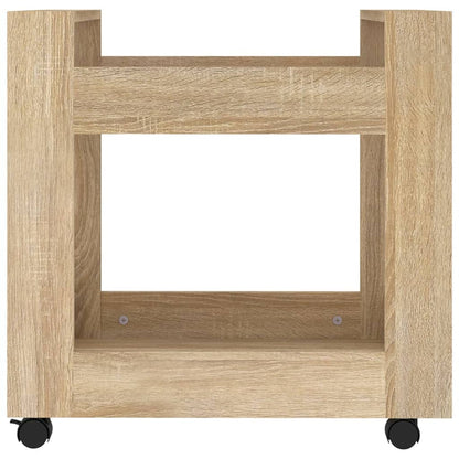 Desk Trolley Sonoma Oak 60x45x60 cm Engineered Wood