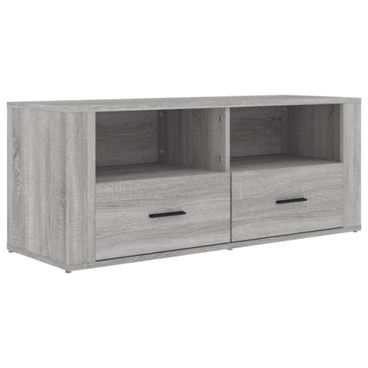 TV Cabinet Grey Sonoma 100x35x40 cm Engineered Wood