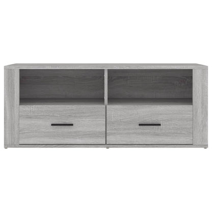TV Cabinet Grey Sonoma 100x35x40 cm Engineered Wood
