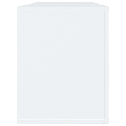 Shoe Cabinet White 100x35x45 cm Engineered Wood