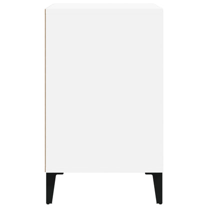 Shoe Cabinet High Gloss White 102x36x60 cm Engineered Wood