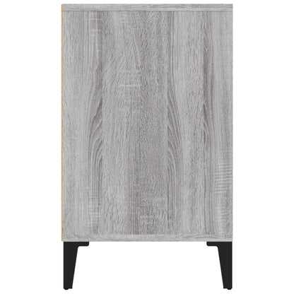 Shoe Cabinet Grey Sonoma 102x36x60 cm Engineered Wood