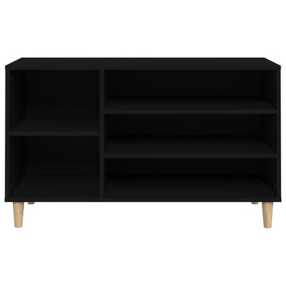 Shoe Cabinet Black 102x36x60 cm Engineered Wood