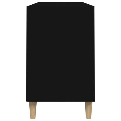Shoe Cabinet Black 102x36x60 cm Engineered Wood