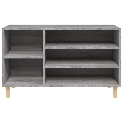 Shoe Cabinet Grey Sonoma 102x36x60 cm Engineered Wood
