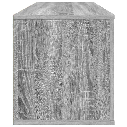 Wall Shoe Cabinet Grey Sonoma 100x35x38 cm Engineered Wood