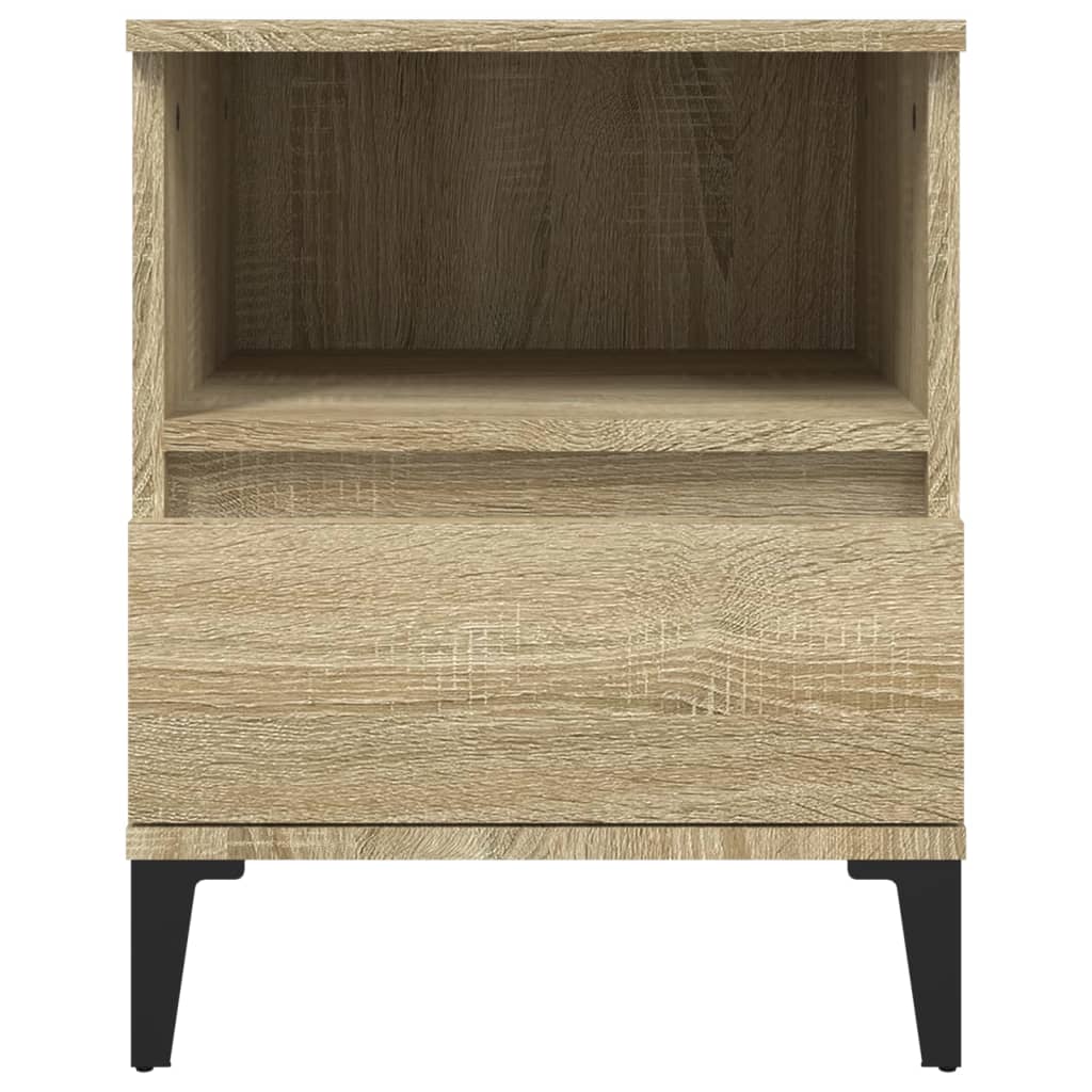 Bedside Cabinet Sonoma Oak 40x35x50 cm