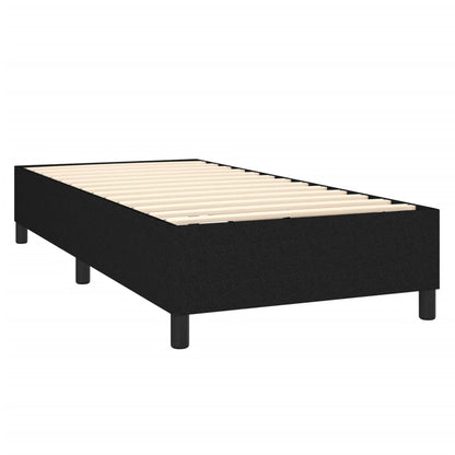 Box Spring Bed Frame Black Single Fabric (UK/IE/FI/NO only)