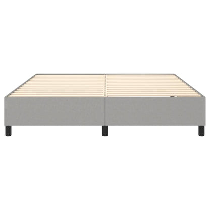 Bed Frame without Mattress Light Grey Super King Fabric (UK/IE/FI/NO only)