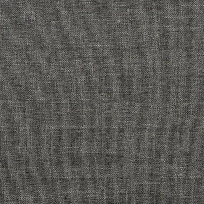 Bed Frame without Mattress Dark Grey Single Fabric (UK/IE/FI/NO only)