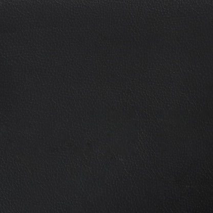Box Spring Bed Frame Black Super King Faux Leather (UK/IE/FI/NO only)