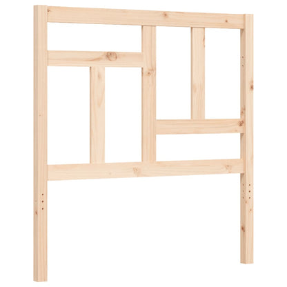 Bed Frame without Mattress 90x200 cm Solid Wood
