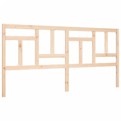 Bed Frame without Mattress 200x200 cm Solid Wood