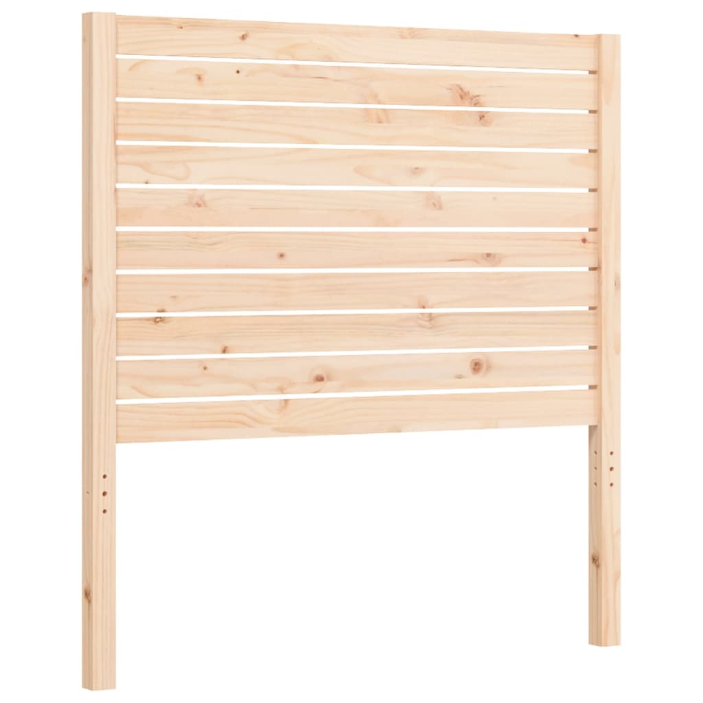 Bed Frame without Mattress Single Solid Wood