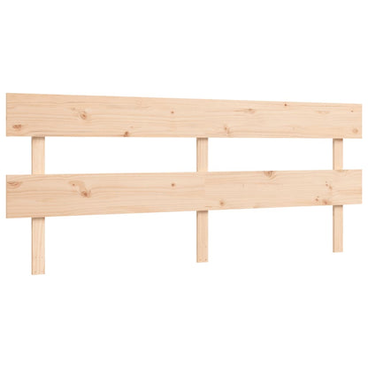 Bed Frame without Mattress 200x200 cm Solid Wood