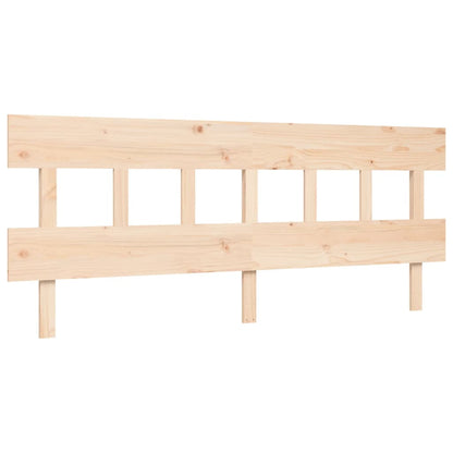 Bed Frame without Mattress 200x200 cm Solid Wood