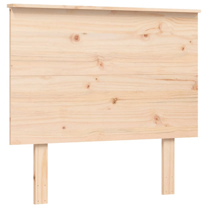 Bed Frame without Mattress Small Single Solid Wood