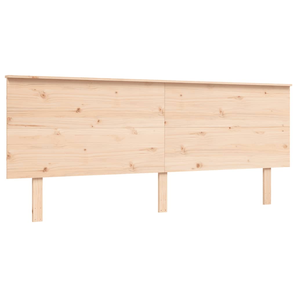 Bed Frame without Mattress Super King Size Solid Wood
