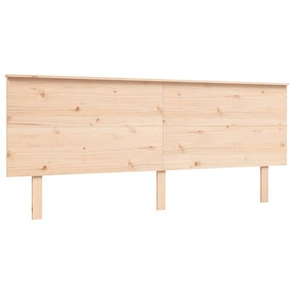 Bed Frame without Mattress 200x200 cm Solid Wood