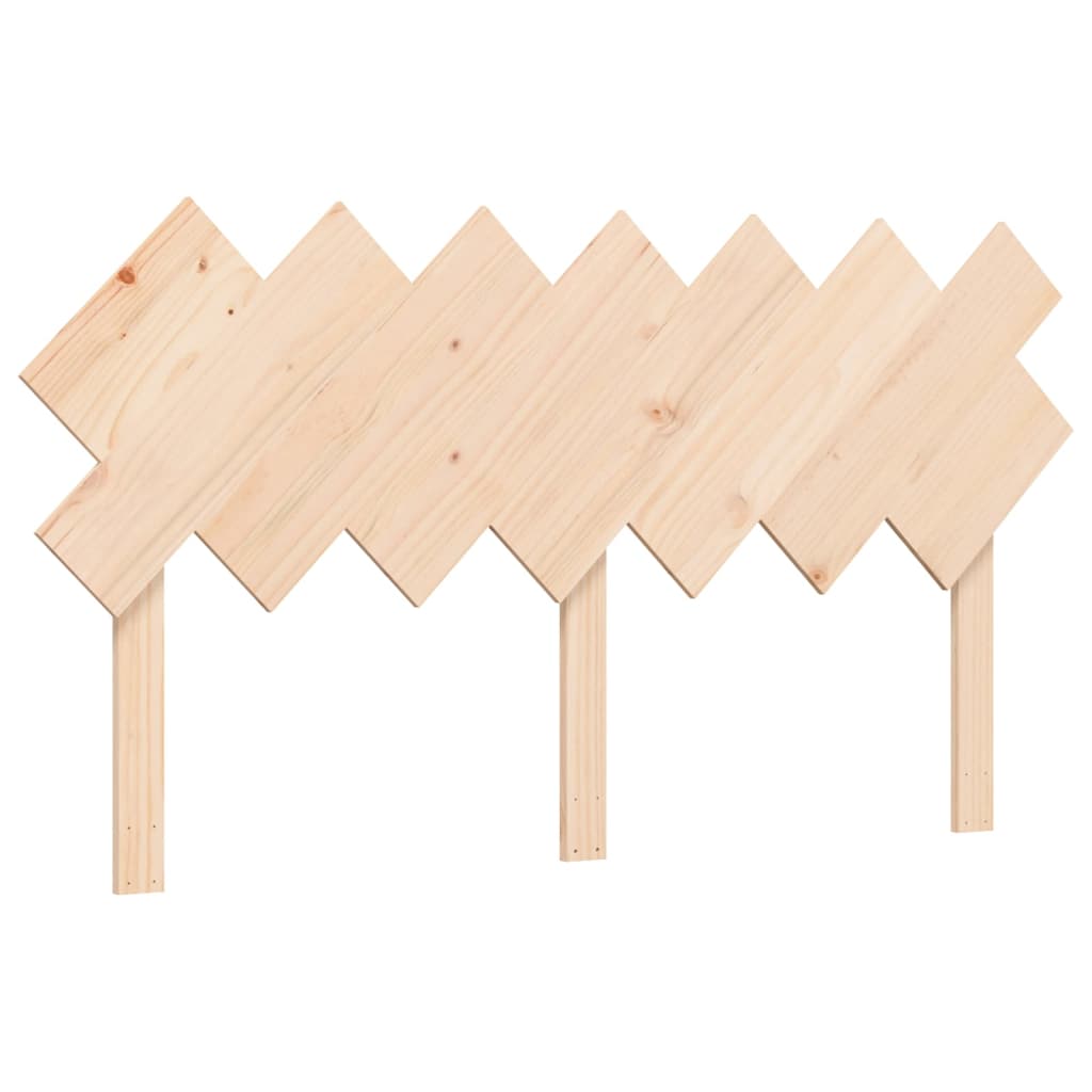 Bed Frame without Mattress 140x190 cm Solid Wood