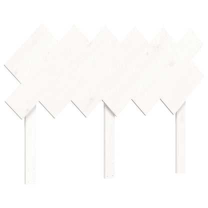 Senior Bed without Mattress White Double Solid Wood