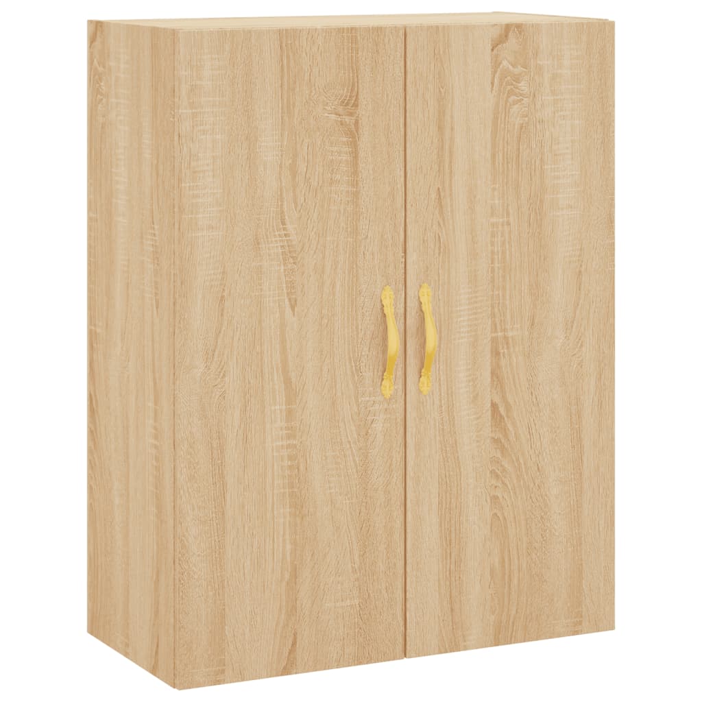 Wall Mounted Cabinets 2 pcs Sonoma Oak 69.5x34x90 cm