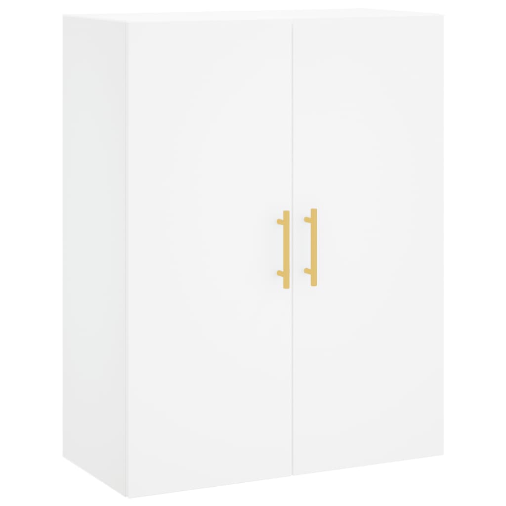 Wall Mounted Cabinets 2 pcs White 69.5x34x90 cm