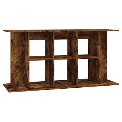 Aquarium Stand Smoked Oak 120x40x60 cm Engineered Wood