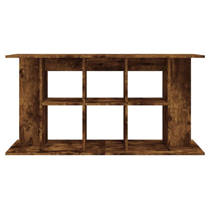 Aquarium Stand Smoked Oak 120x40x60 cm Engineered Wood