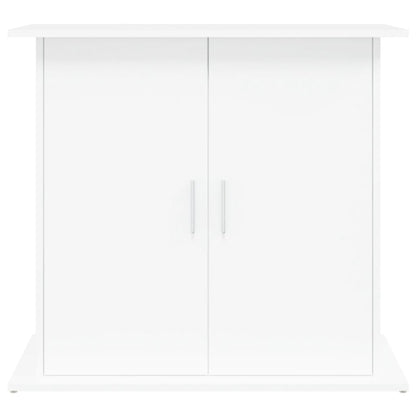 Aquarium Stand White 81x36x73 cm Engineered Wood