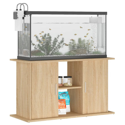 Aquarium Stand Sonoma Oak 101x41x58 cm Engineered Wood