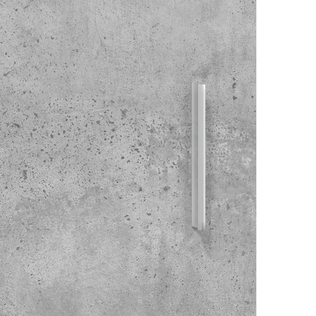 Aquarium Stand Concrete Grey 101x41x58 cm Engineered Wood