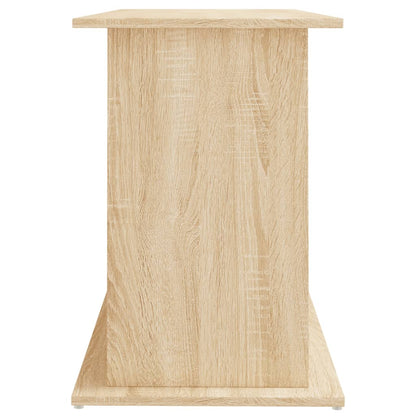 Aquarium Stand Sonoma Oak 121x41x58 cm Engineered Wood