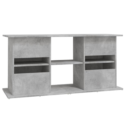 Aquarium Stand Concrete Grey 121x41x58 cm Engineered Wood