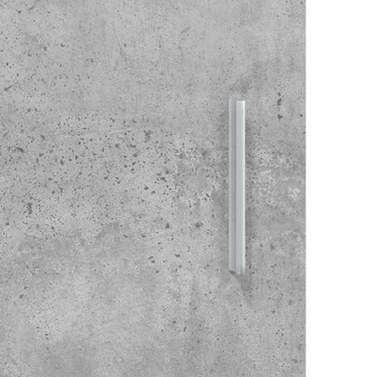 Aquarium Stand Concrete Grey 121x41x58 cm Engineered Wood