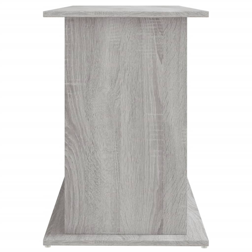 Aquarium Stand Grey Sonoma 121x41x58 cm Engineered Wood