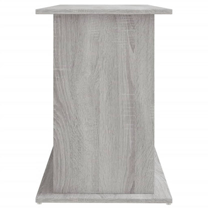 Aquarium Stand Grey Sonoma 121x41x58 cm Engineered Wood