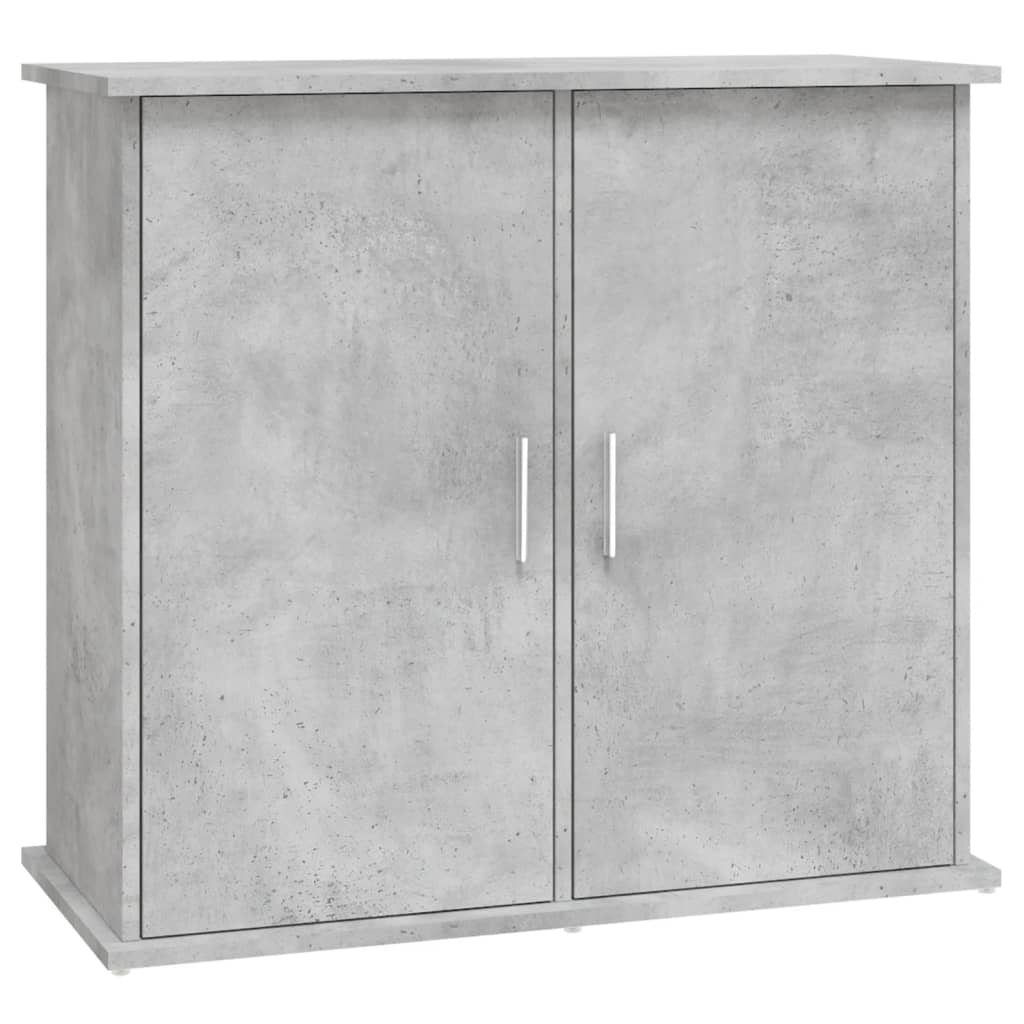 Aquarium Stand Concrete Grey 81x36x73 cm Engineered Wood