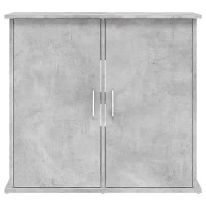 Aquarium Stand Concrete Grey 81x36x73 cm Engineered Wood