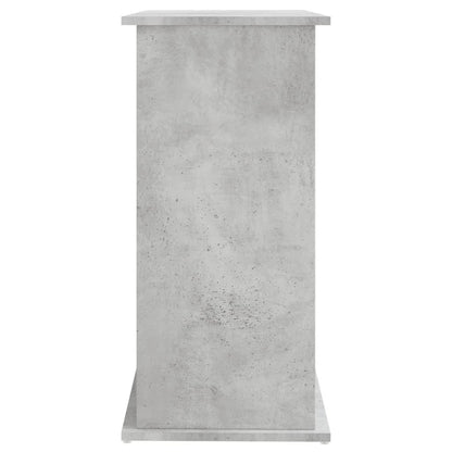 Aquarium Stand Concrete Grey 81x36x73 cm Engineered Wood