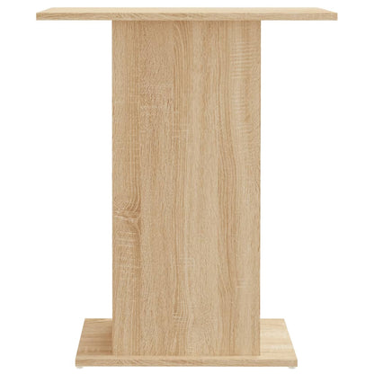 Aquarium Stand Sonoma Oak 60.5x36x72.5 cm Engineered Wood