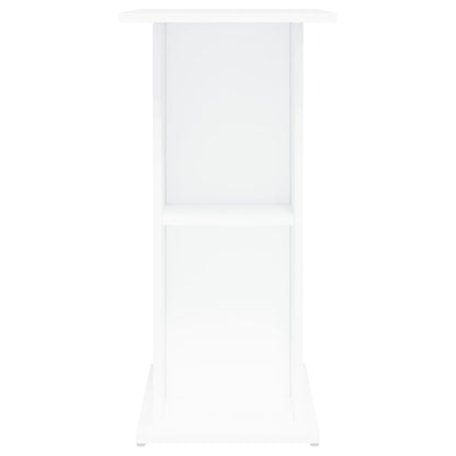 Aquarium Stand White 75x36x72.5 cm Engineered Wood