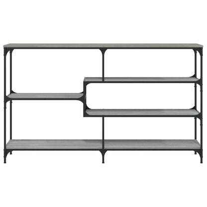 Console Table Grey Sonoma 160x32x95 cm Engineered Wood