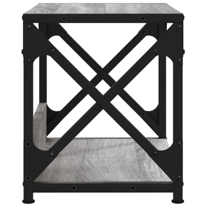 Printer Stand 2-Tier Grey Sonoma 44x26x31.5 cm Engineered Wood